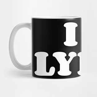 I Heart Lying Mug